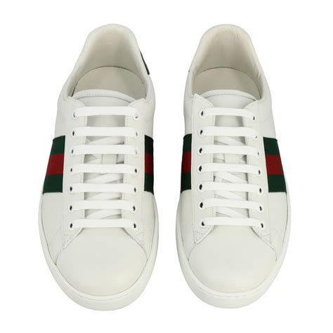 sneakers uomo gucci bianche|gucci sneaker uomo.